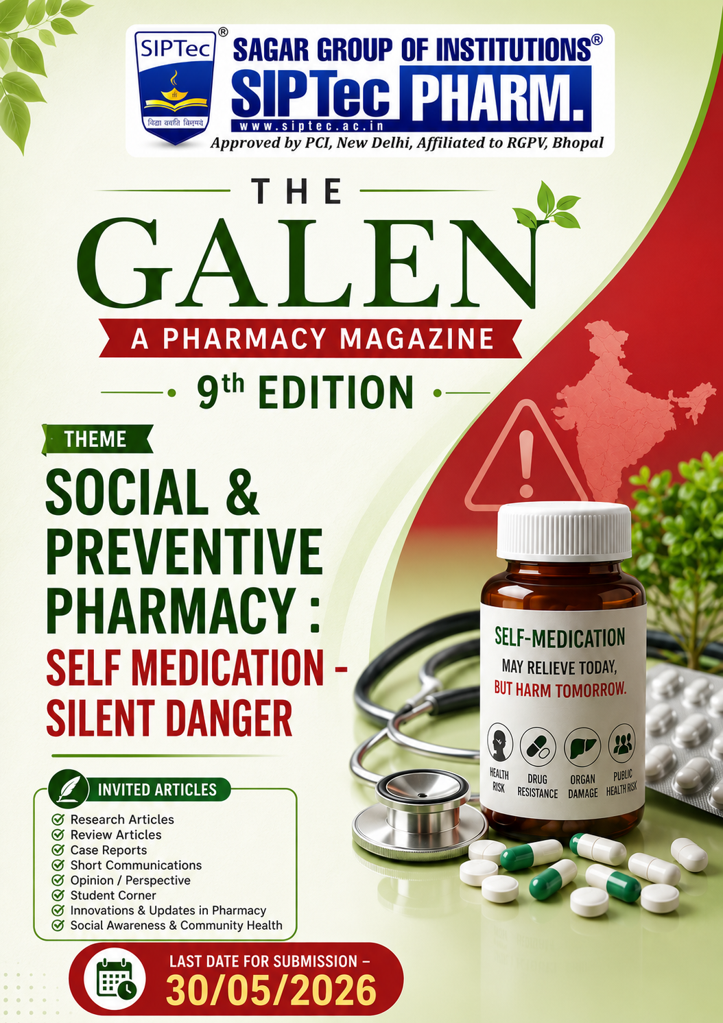 Social & Preventive Pharmacy : Self Medication - Silent Danger 